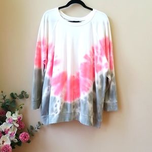 Torrid Multi Tie Dye Sweater